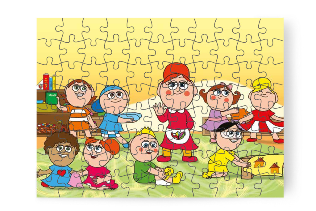 A gyerekek megértik a szabályokat – Szerepcsere puzzle, 88 darab [TC29-25-P88]