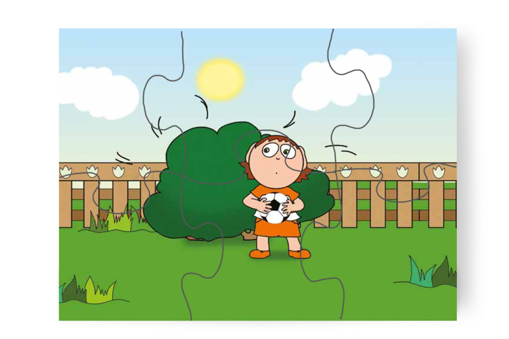 A bokor újra megzörren – Ádám és a zizegő bokor puzzle, 6 darab [TC26-06-P06]