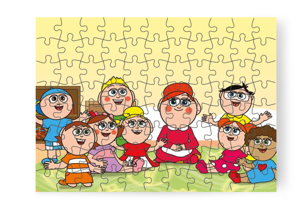 A nyílt nap után bátrabban várják az iskolát – Nyíltnap az iskolában puzzle, 88 darab [TC30-29-P88]