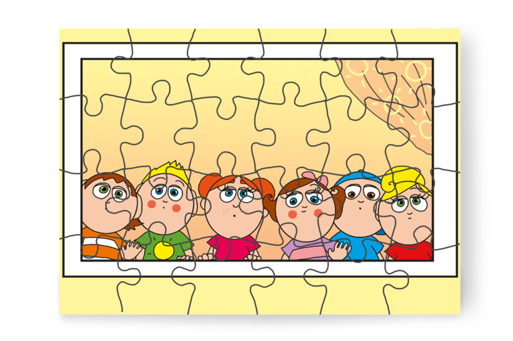 Bibi cica eltűnik az udvarról – Klára és az elveszett alvóka puzzle, 24 darab [TC31-08-P24]