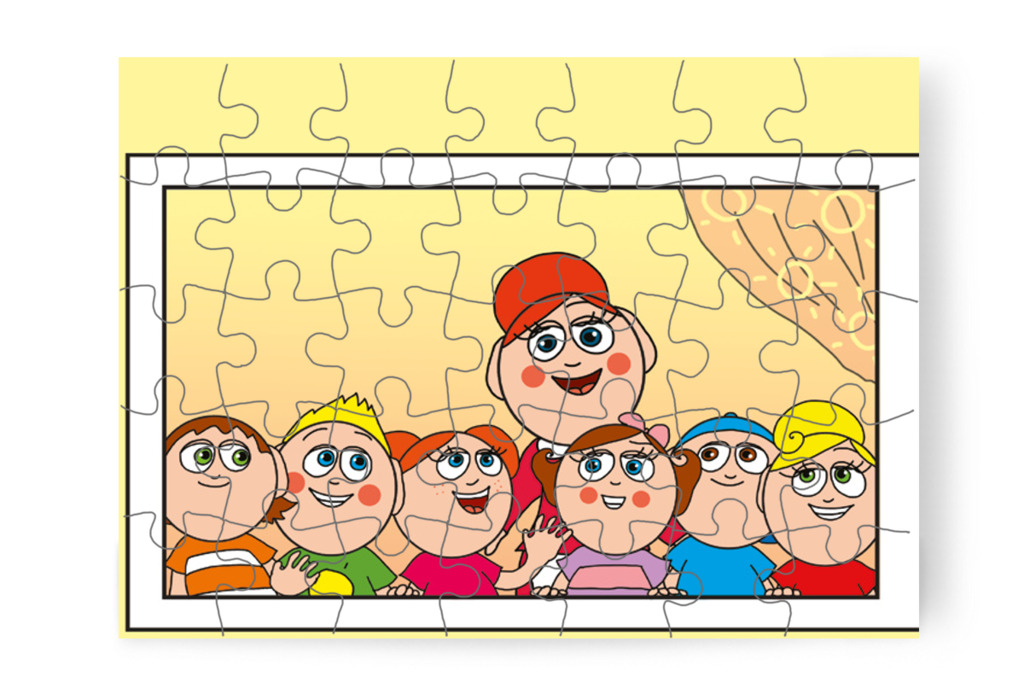 Klára megmutatná Foltit Óvónéninek – Klára és az elveszett alvóka puzzle, 35 darab [TC31-09-P35]