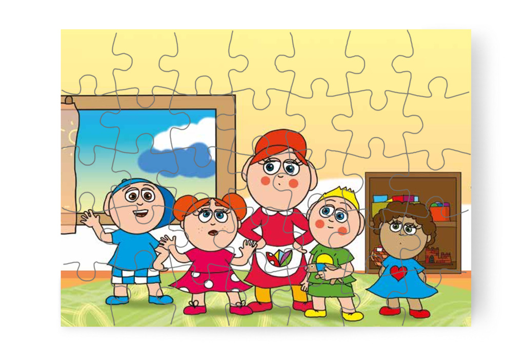 Klára kétségbeesve keresi az alvókát – Klára és az elveszett alvóka puzzle, 35 darab [TC31-11-P35]