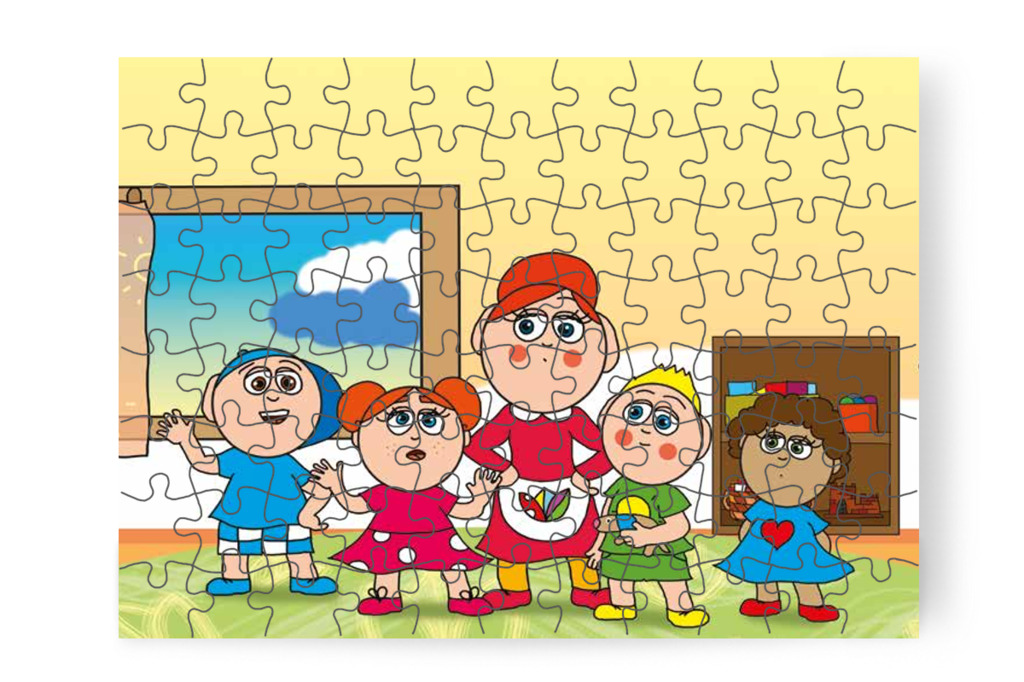 Klára kétségbeesve keresi az alvókát – Klára és az elveszett alvóka puzzle, 88 darab [TC31-11-P88]