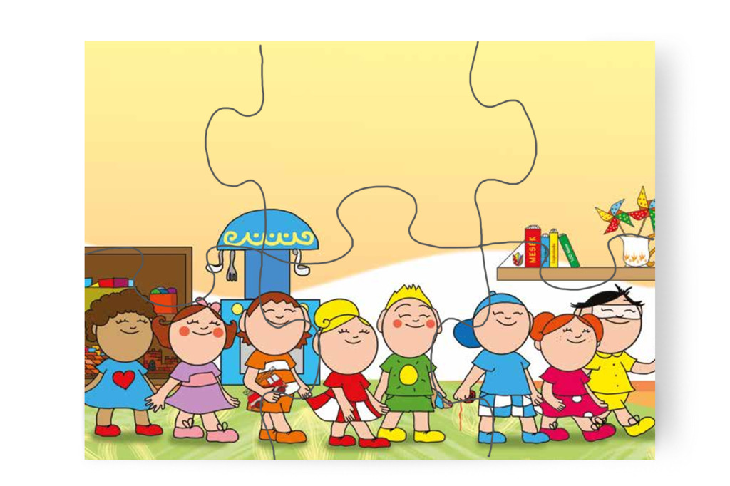 Elindul a közös keresés – Klára és az elveszett alvóka puzzle, 6 darab [TC31-14-P06]