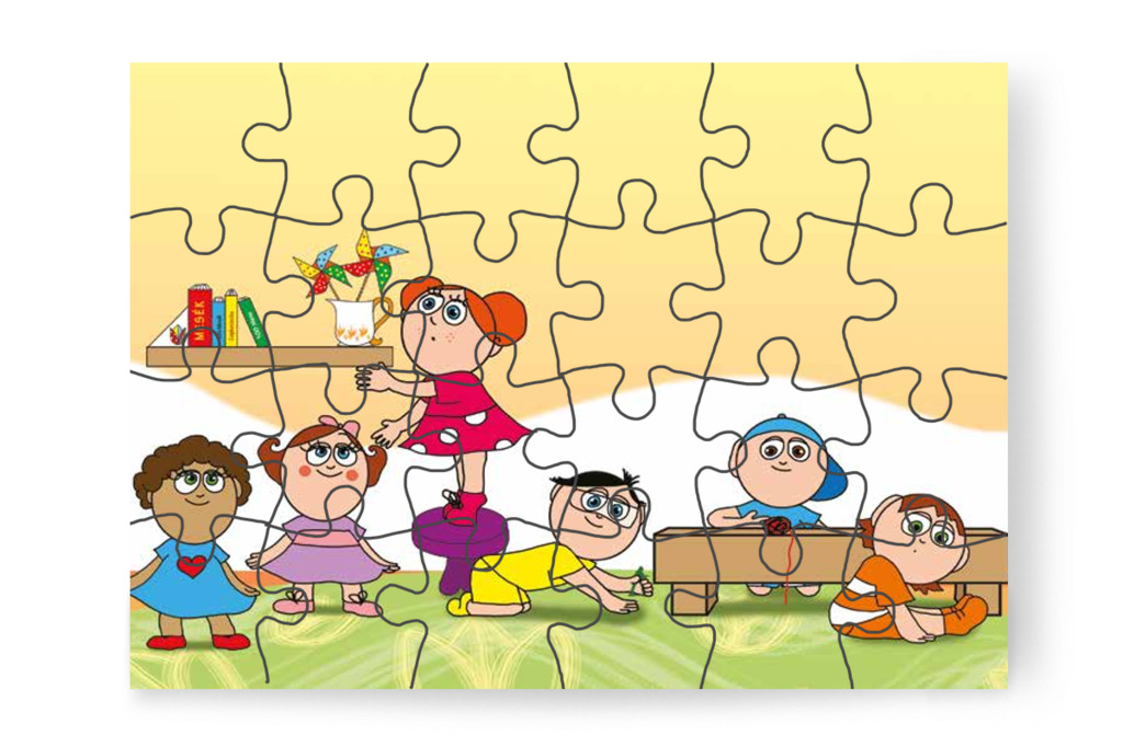 A polcon és az ágy alatt is keresik – Klára és az elveszett alvóka puzzle, 24 darab [TC31-15-P24]