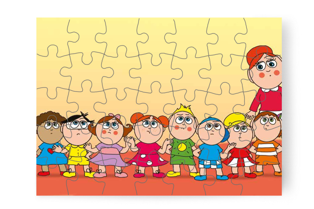 Sehol sem találják az alvókát – Klára és az elveszett alvóka puzzle, 35 darab [TC31-19-P35]
