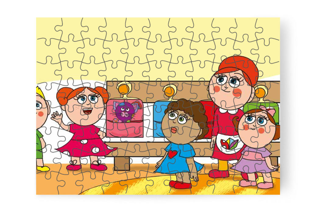 Klára megkérdezi, hogyan került oda – Klára és az elveszett alvóka puzzle, 88 darab [TC31-22-P88]
