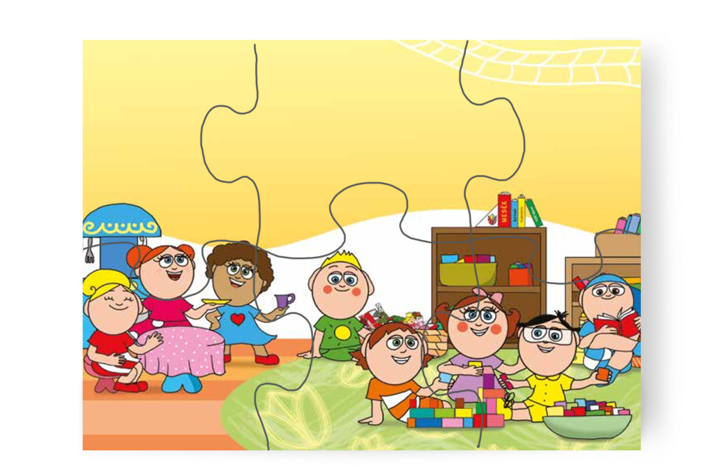 Mindenki játékot választ – Patrik és az irigység puzzle, 6 darab [TC34-02-P06]
