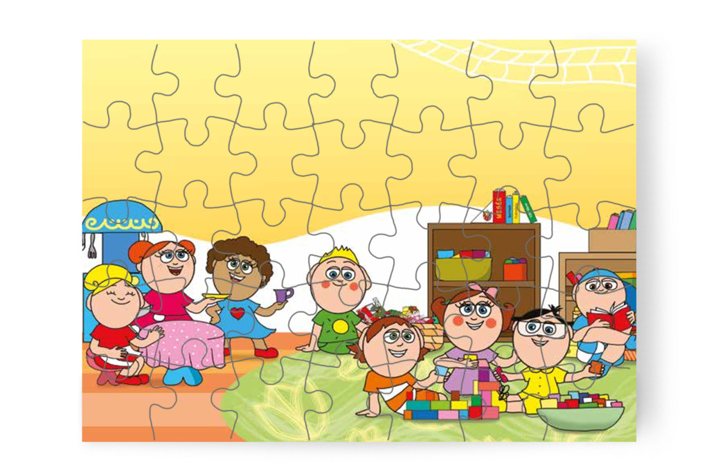 Mindenki játékot választ – Patrik és az irigység puzzle, 35 darab [TC34-02-P35]
