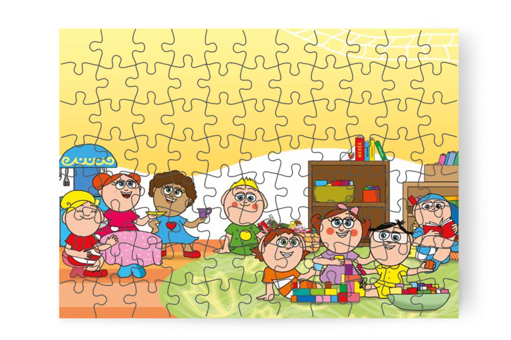 Mindenki játékot választ – Patrik és az irigység puzzle, 88 darab [TC34-02-P88]