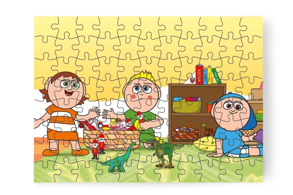 Ádám újra játékot kér – Patrik és az irigység puzzle, 88 darab [TC34-09-P88]