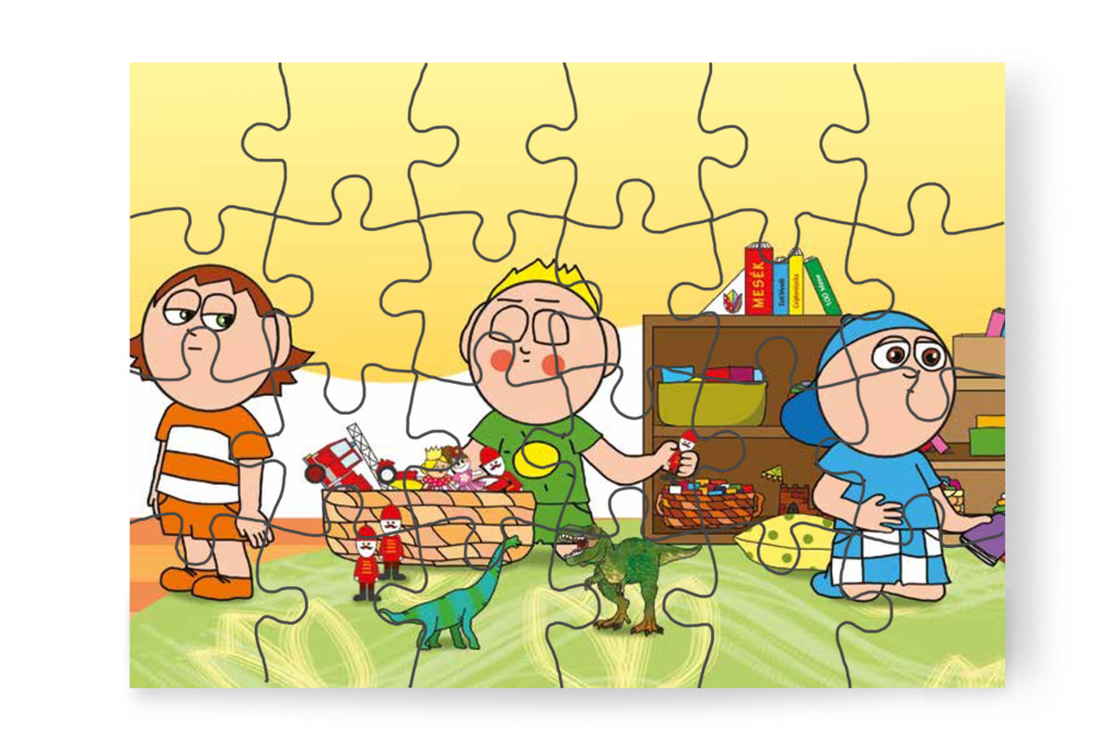 Patrik továbbra sem osztozik – Patrik és az irigység puzzle, 24 darab [TC34-10-P24]