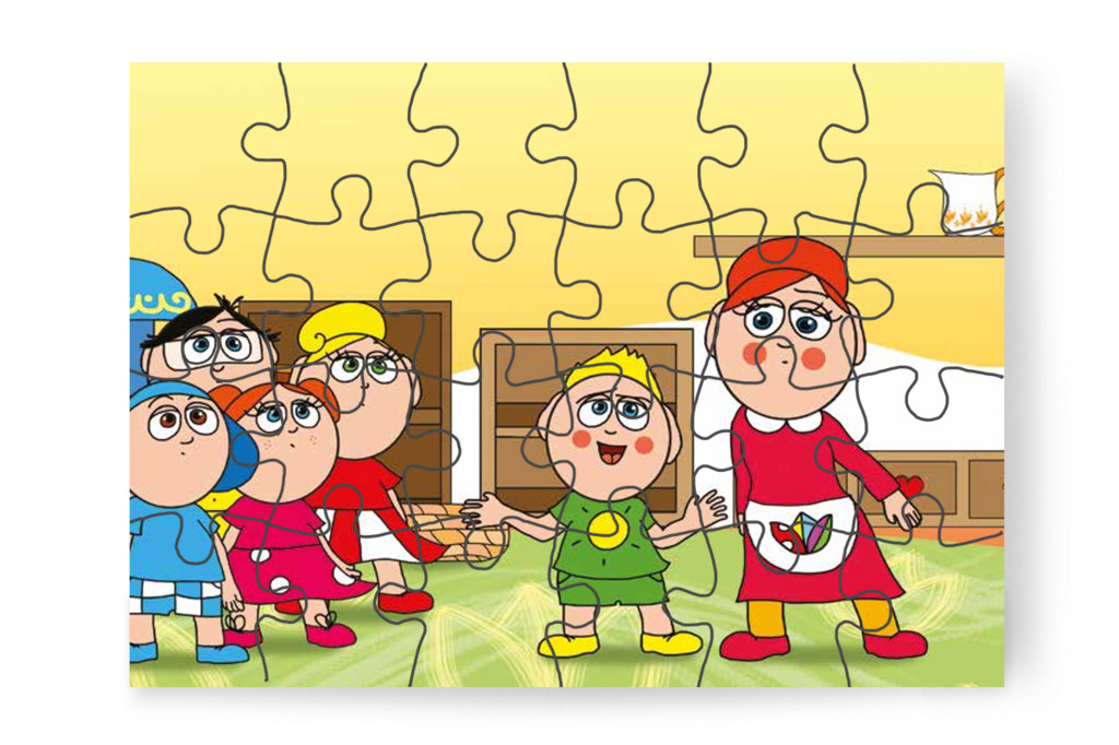 Patrik bocsánatot kér – Patrik és az irigység puzzle, 24 darab [TC34-18-P24]