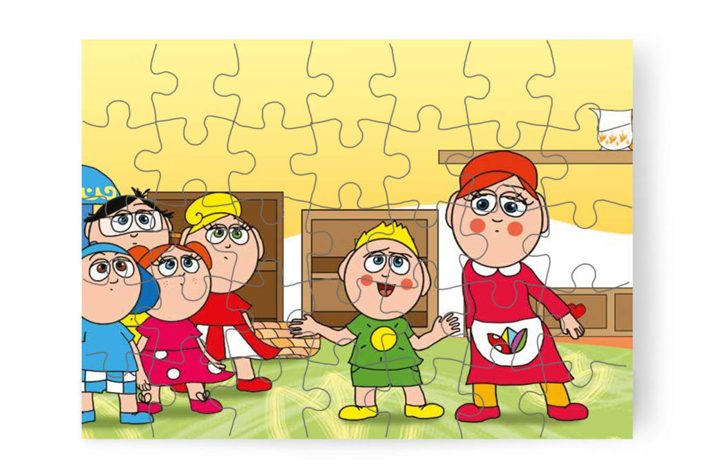 Patrik bocsánatot kér – Patrik és az irigység puzzle, 35 darab [TC34-18-P35]