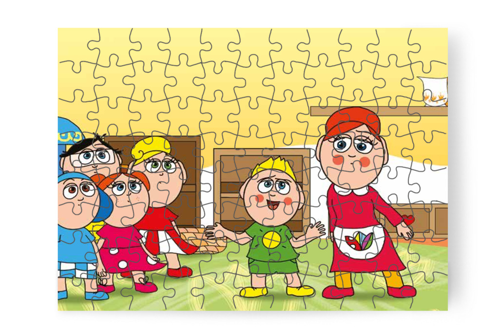 Patrik bocsánatot kér – Patrik és az irigység puzzle, 88 darab [TC34-18-P88]