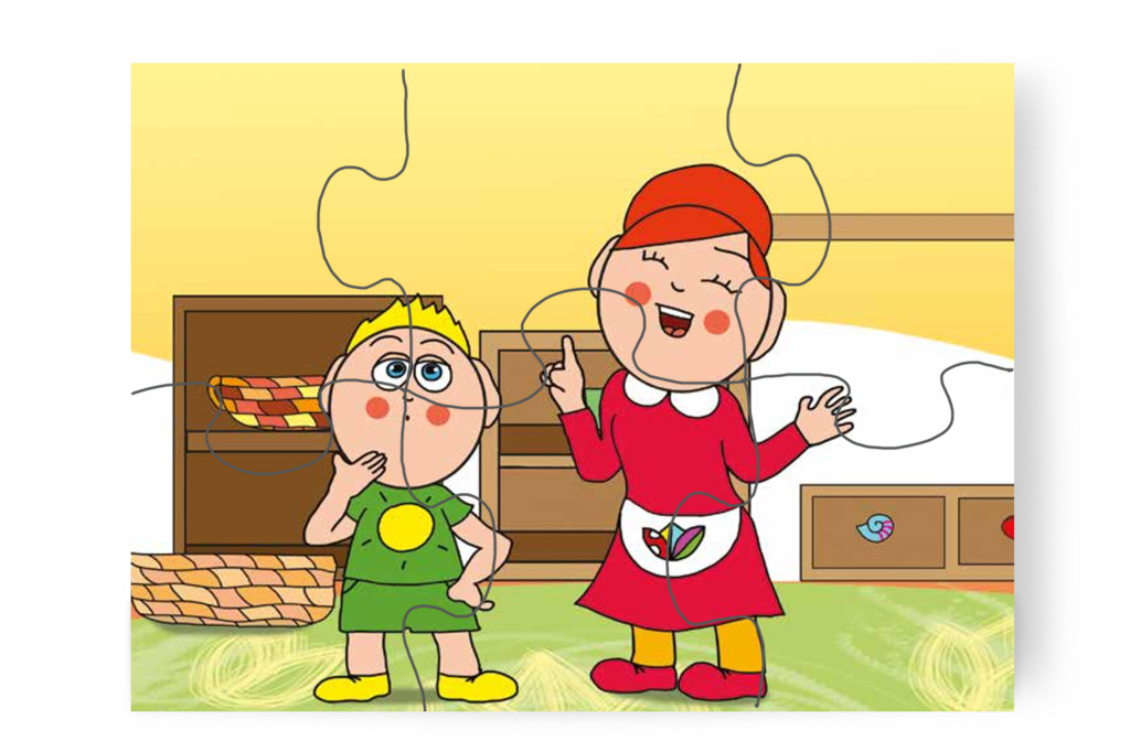 A játékok még nem térnek vissza – Patrik és az irigység puzzle, 6 darab [TC34-19-P06]