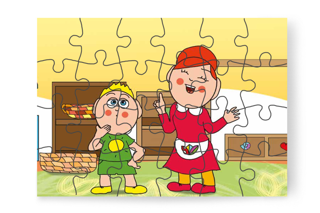 A játékok még nem térnek vissza – Patrik és az irigység puzzle, 24 darab [TC34-19-P24]