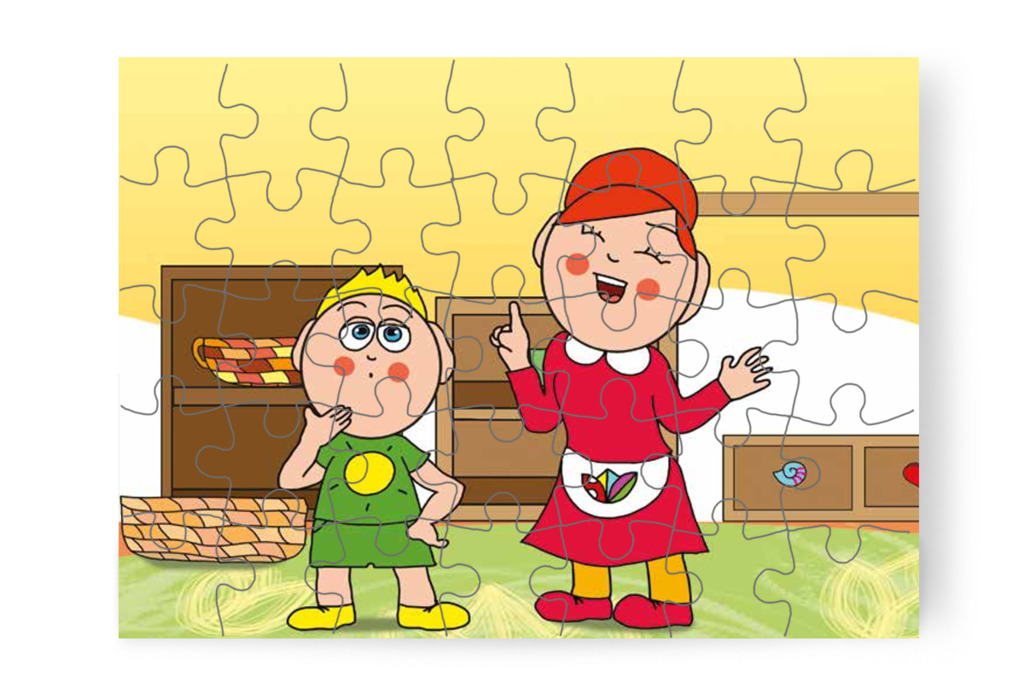 A játékok még nem térnek vissza – Patrik és az irigység puzzle, 35 darab [TC34-19-P35]