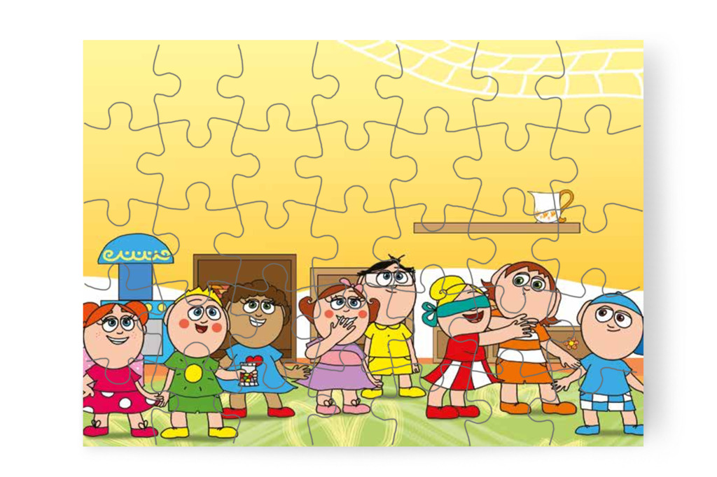 Kata felismeri Ádámot – Patrik és az irigység puzzle, 35 darab [TC34-24-P35]