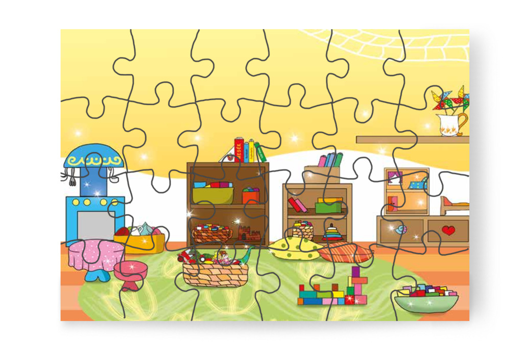 Visszatérnek a játékok – Patrik és az irigység puzzle, 24 darab [TC34-26-P24]