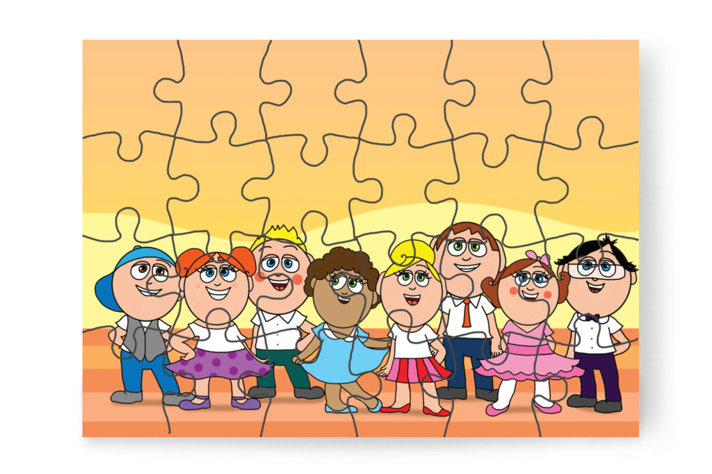 Óvodai ballagás a Tulipán Csoportban – Tulipán Csoport az 1.A osztályban puzzle, 24 darab [TC37-01-P24]