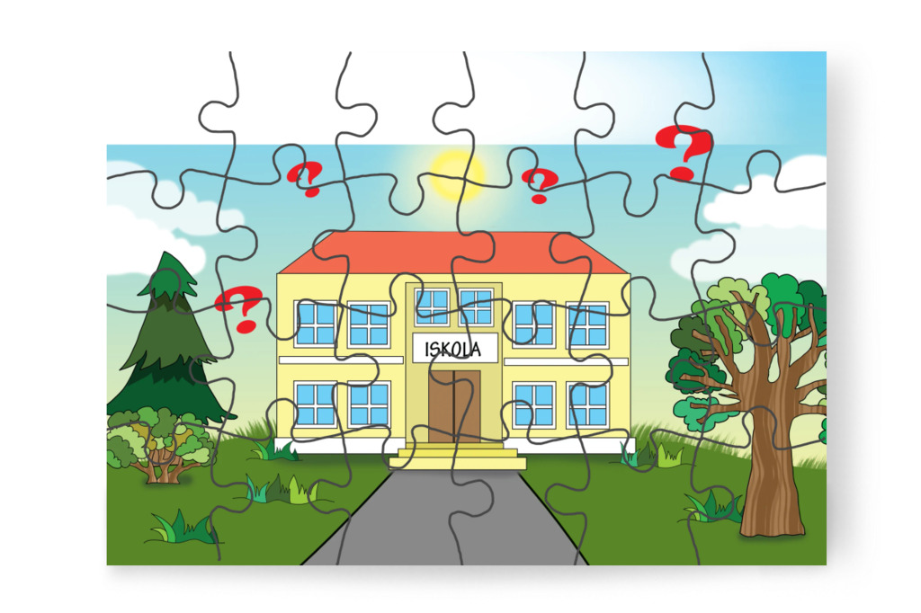 Tamást átíratják – melyik osztályba kerül? – Tulipán Csoport az 1.A osztályban puzzle, 24 darab [TC37-29-P24]