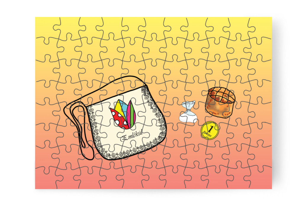 Ballagási tarisznya – Tulipán Csoport az 1.A osztályban puzzle, 88 darab [TC37-02-P88]