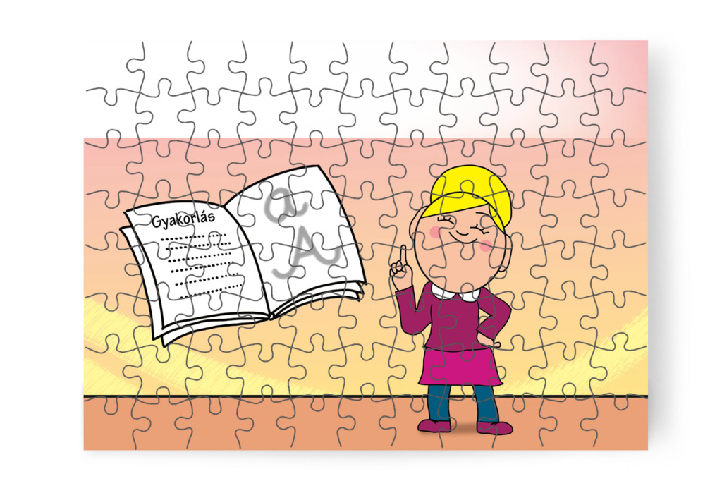 Nelli néni házi feladatot ad – Ádám és a házi feladat puzzle, 35 darab [TC39-01-P35]