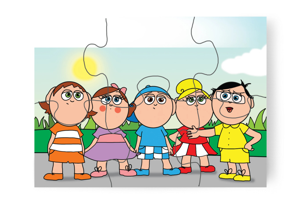 Tamás kimondja: ez csalás – Ádám és a házi feladat puzzle, 6 darab [TC39-23-P06]