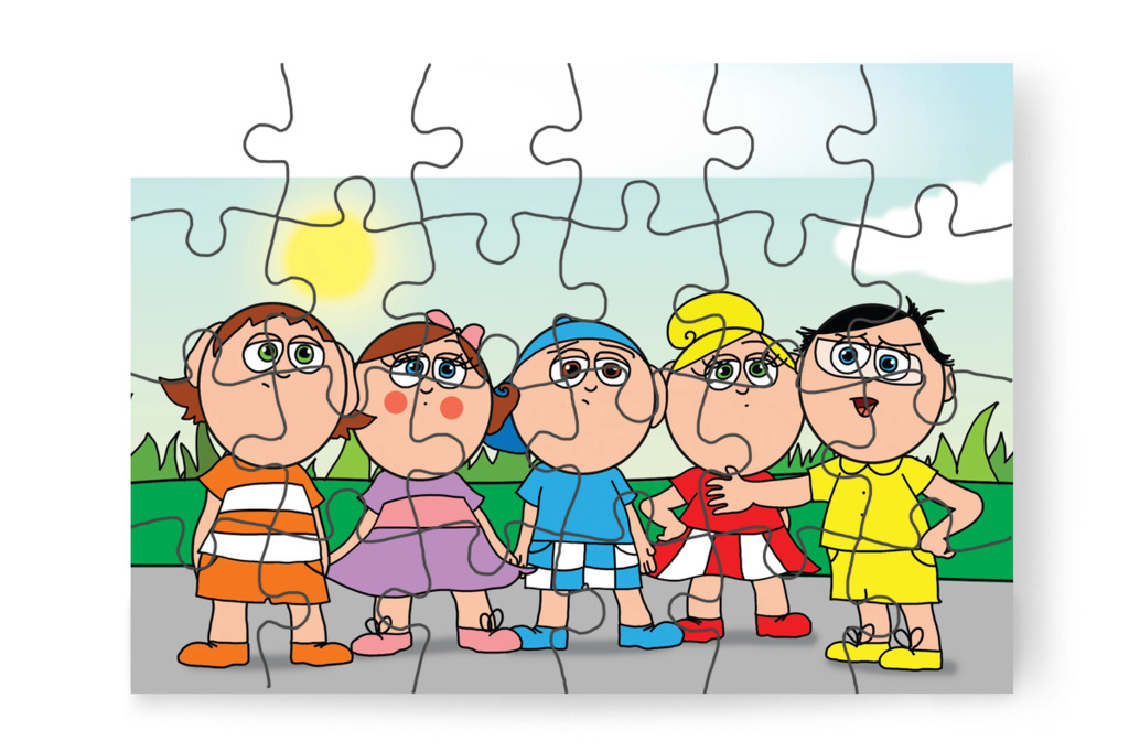 Tamás kimondja: ez csalás – Ádám és a házi feladat puzzle, 24 darab [TC39-23-P24]