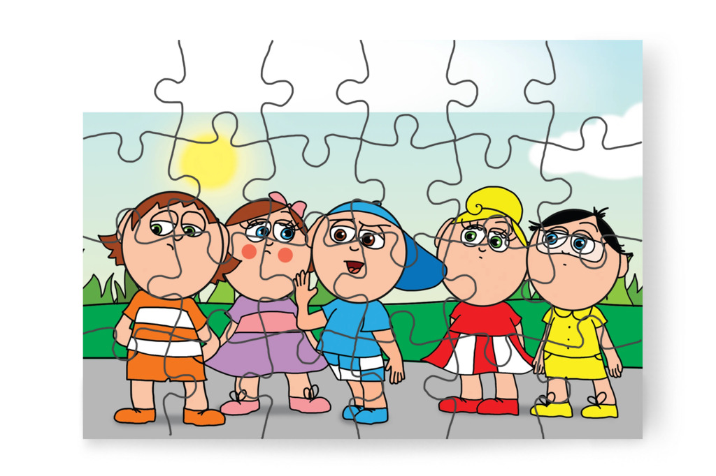 Márky igazságtalannak tartja – Ádám és a házi feladat puzzle, 24 darab [TC39-24-P24]