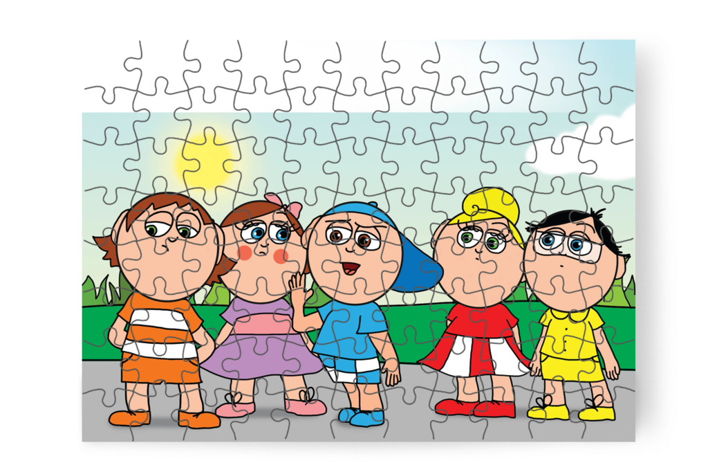 Márky igazságtalannak tartja – Ádám és a házi feladat puzzle, 88 darab [TC39-24-P88]