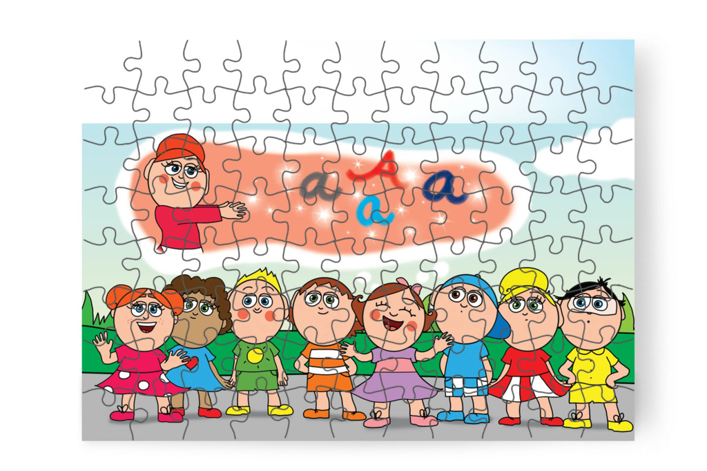 Klára segítséget javasol – Ádám és a házi feladat puzzle, 88 darab [TC39-25-P88]