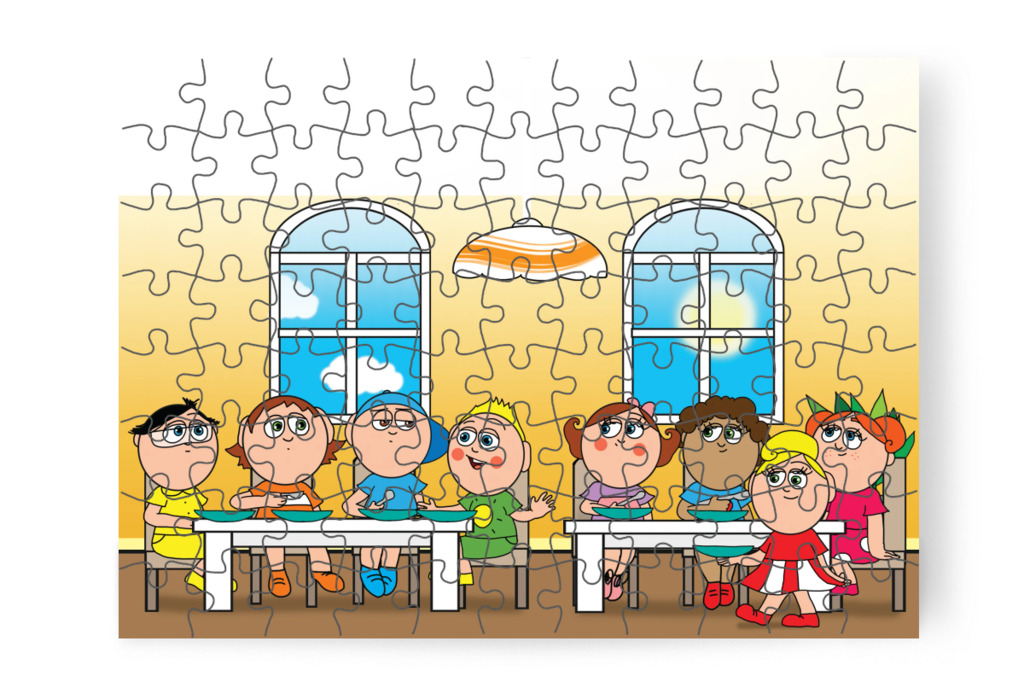 A többiek kérdőre vonják Márkyt – Márky és a fekete pont puzzle, 88 darab [TC40-18-P88]