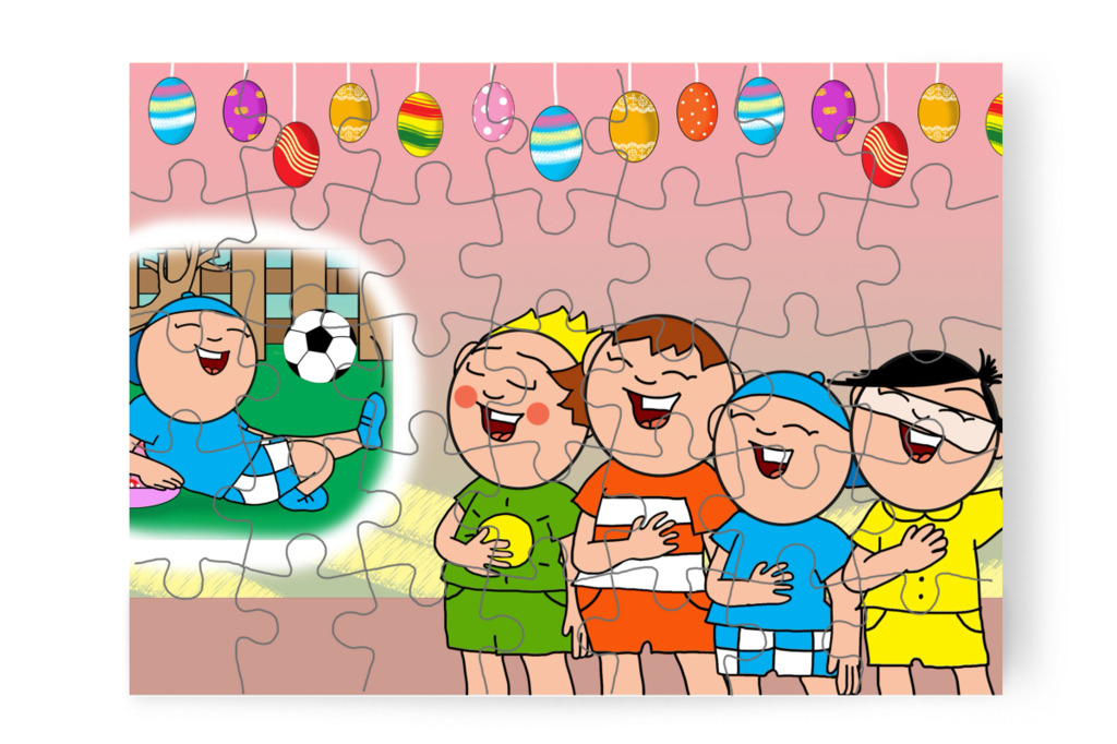 Márky elismeri a hibáját – Klára és a húsvéti tojások puzzle, 35 darab [TC45-46-P35]