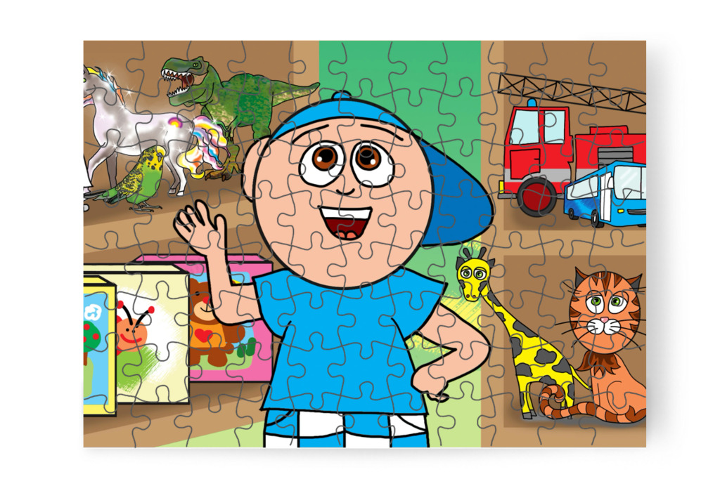 Hiába kiabál az üzletben – Márky elveszik a plázában puzzle, 88 darab [TC46-34-P88]