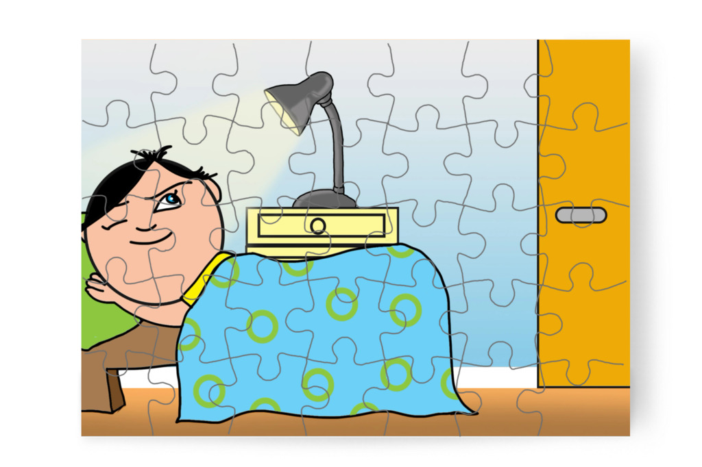 Néha kihagyja a fogmosást – Tamás fogorvoshoz megy puzzle, 35 darab [TC47-11-P35]