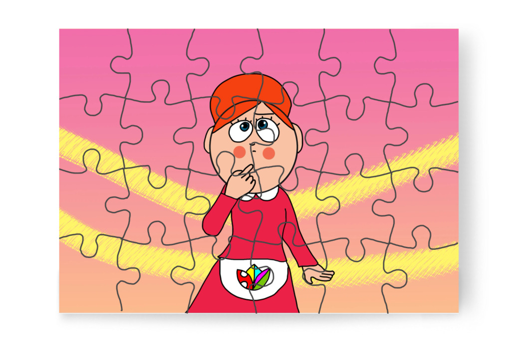 Óvónéni is izgul – Tamás fogorvoshoz megy puzzle, 24 darab [TC47-15-P24]
