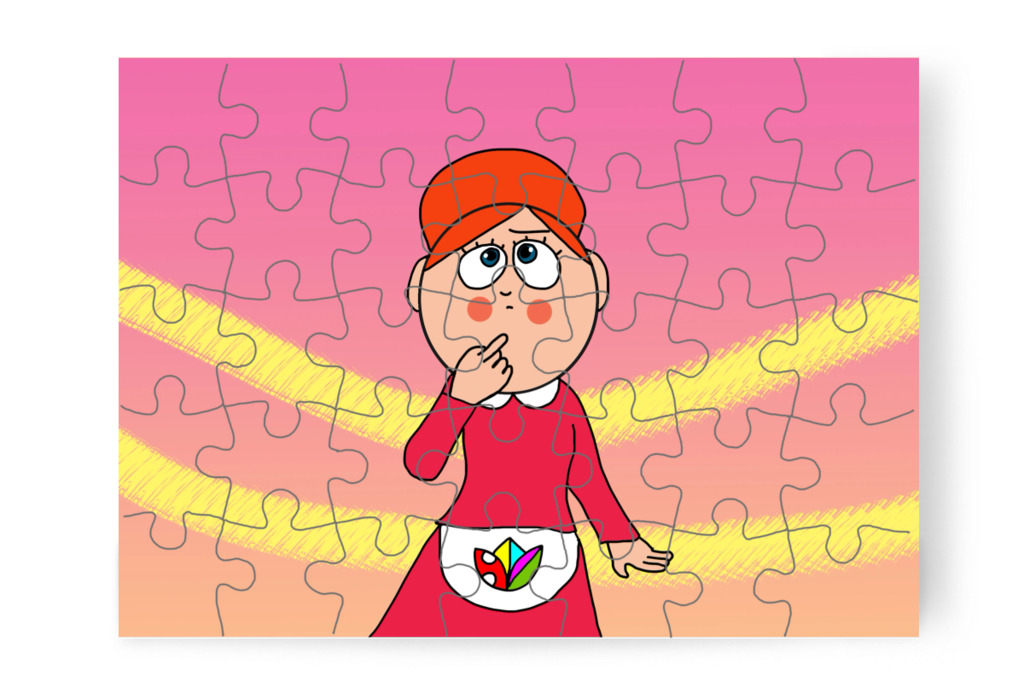 Óvónéni is izgul – Tamás fogorvoshoz megy puzzle, 35 darab [TC47-15-P35]
