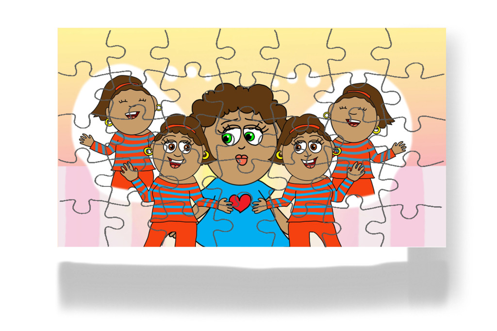 Anya sok mindenre emlékezteti – Dolly és a takarítás puzzle, 35 darab [TC49-07-P35]