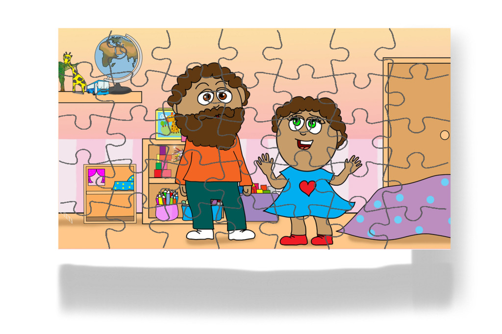 A malacok még nincsenek meg – Dolly és a takarítás puzzle, 35 darab [TC49-30-P35]
