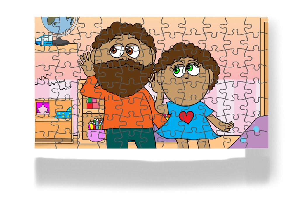 Rágcsálást hallanak – Dolly és a takarítás puzzle, 88 darab [TC49-32-P88]